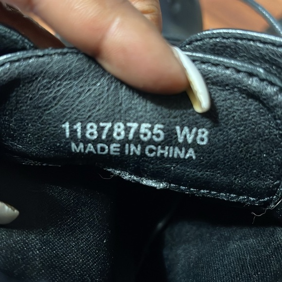 Women Round Toe Fashion Goth Chunky Platform Heel Ankle Boots size 8 - Picture 8 of 9